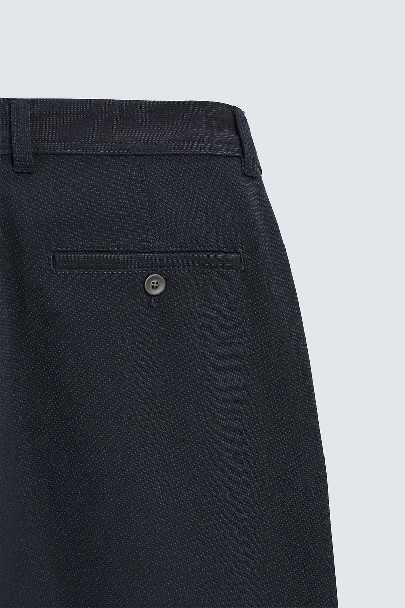 PANTALON CHINO STRUCTURÉ CONFORT