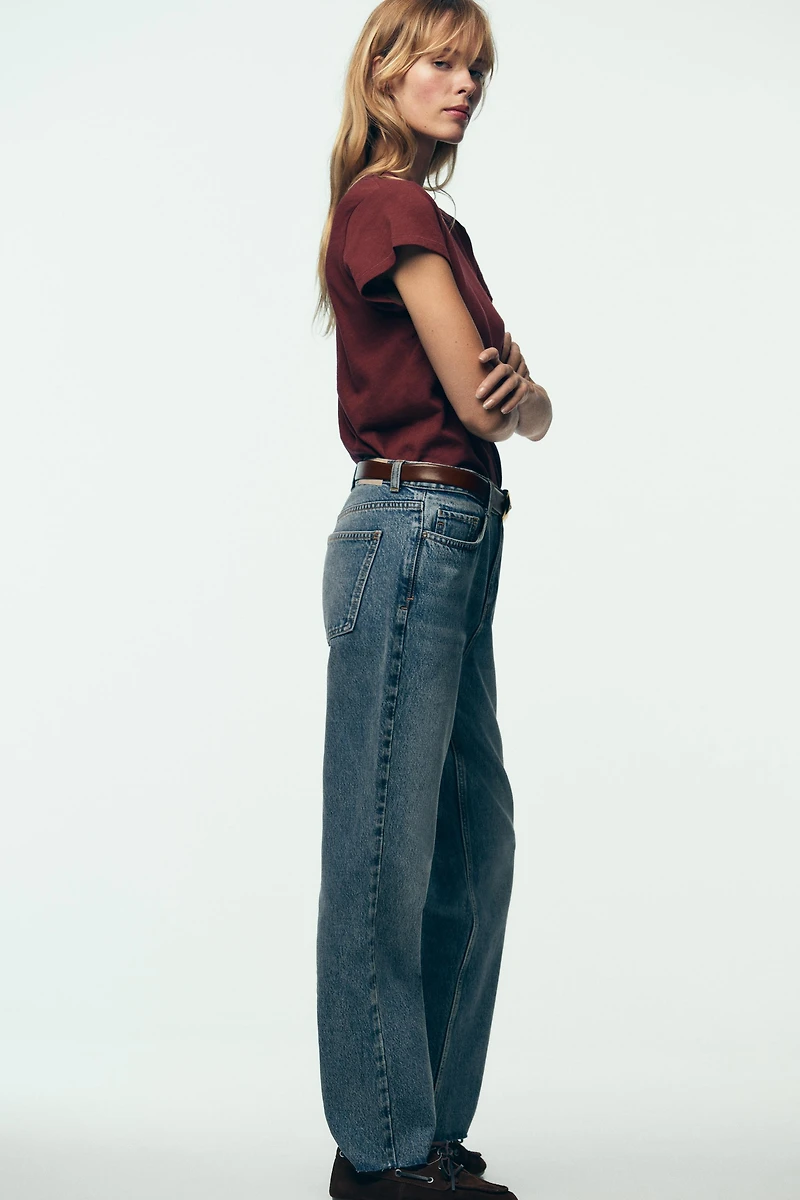 SHORT SLEEVE TEXTURED T-SHIRT