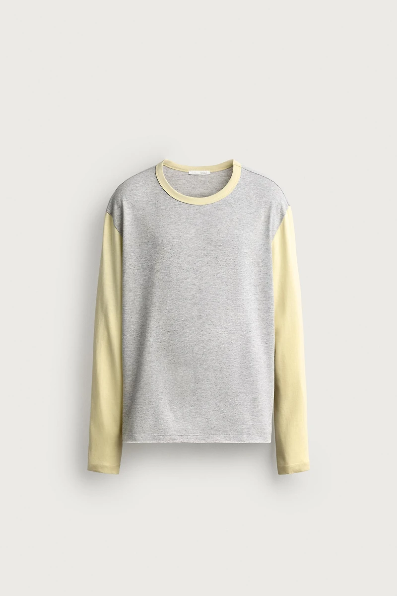 T-SHIRT RELAXED FIT COLOR BLOCK