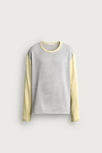 T-SHIRT RELAXED FIT COLOR BLOCK