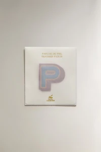 LEATHER LETTER P PATCH
