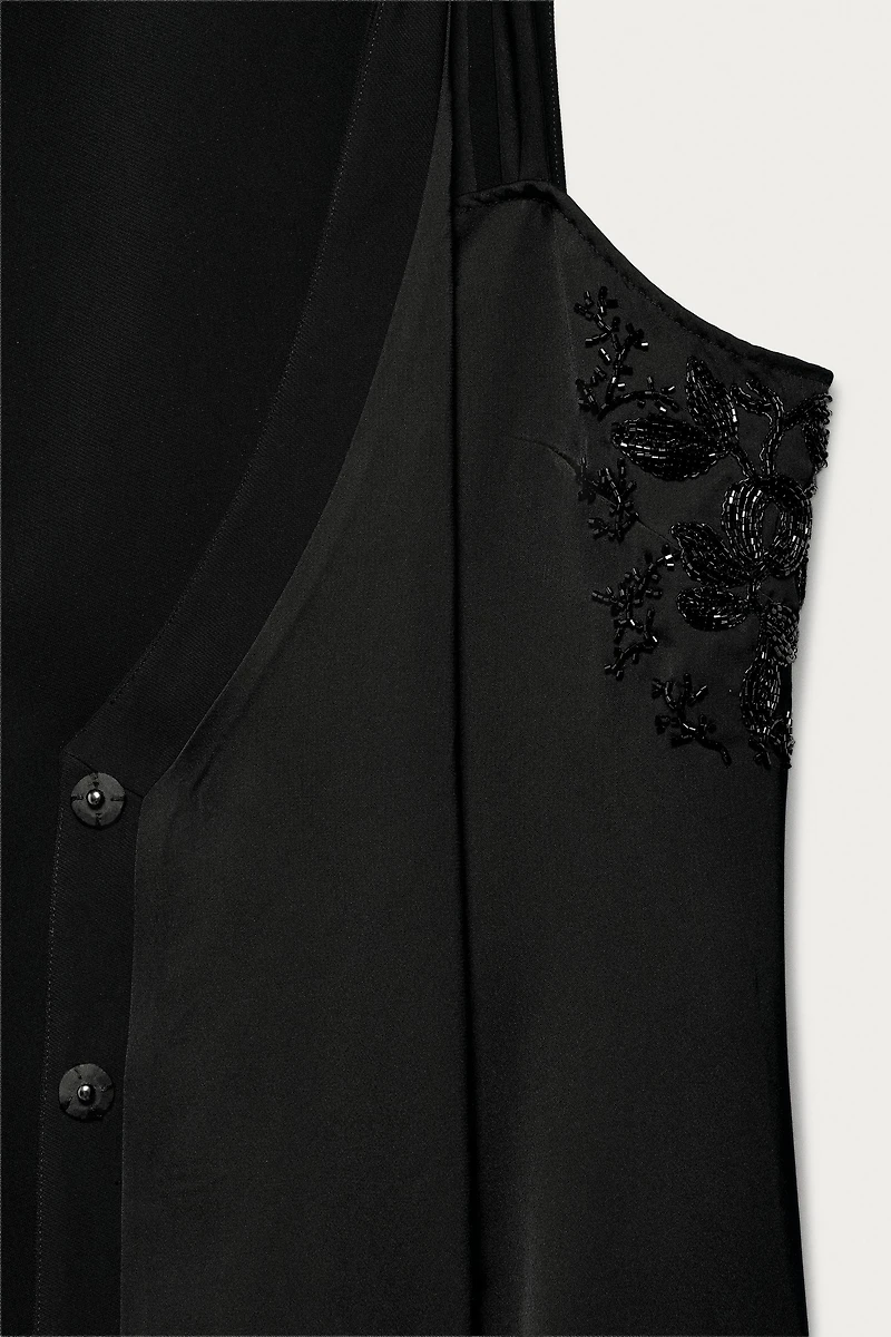 BEADED MINI DRESS MARISA BERENSON X ZARA
