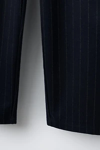 PANTALON DROIT À RAYURES