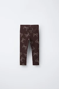 LEGGING CÔTELÉ IMPRIMÉ