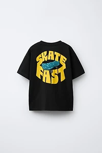 RAISED SKATE T-SHIRT
