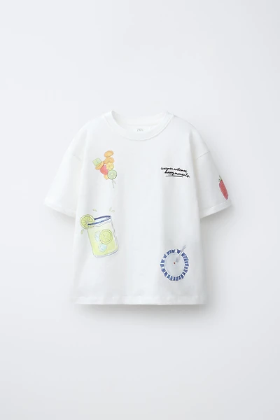 T-SHIRT IMPRIMÉ LIMONADE