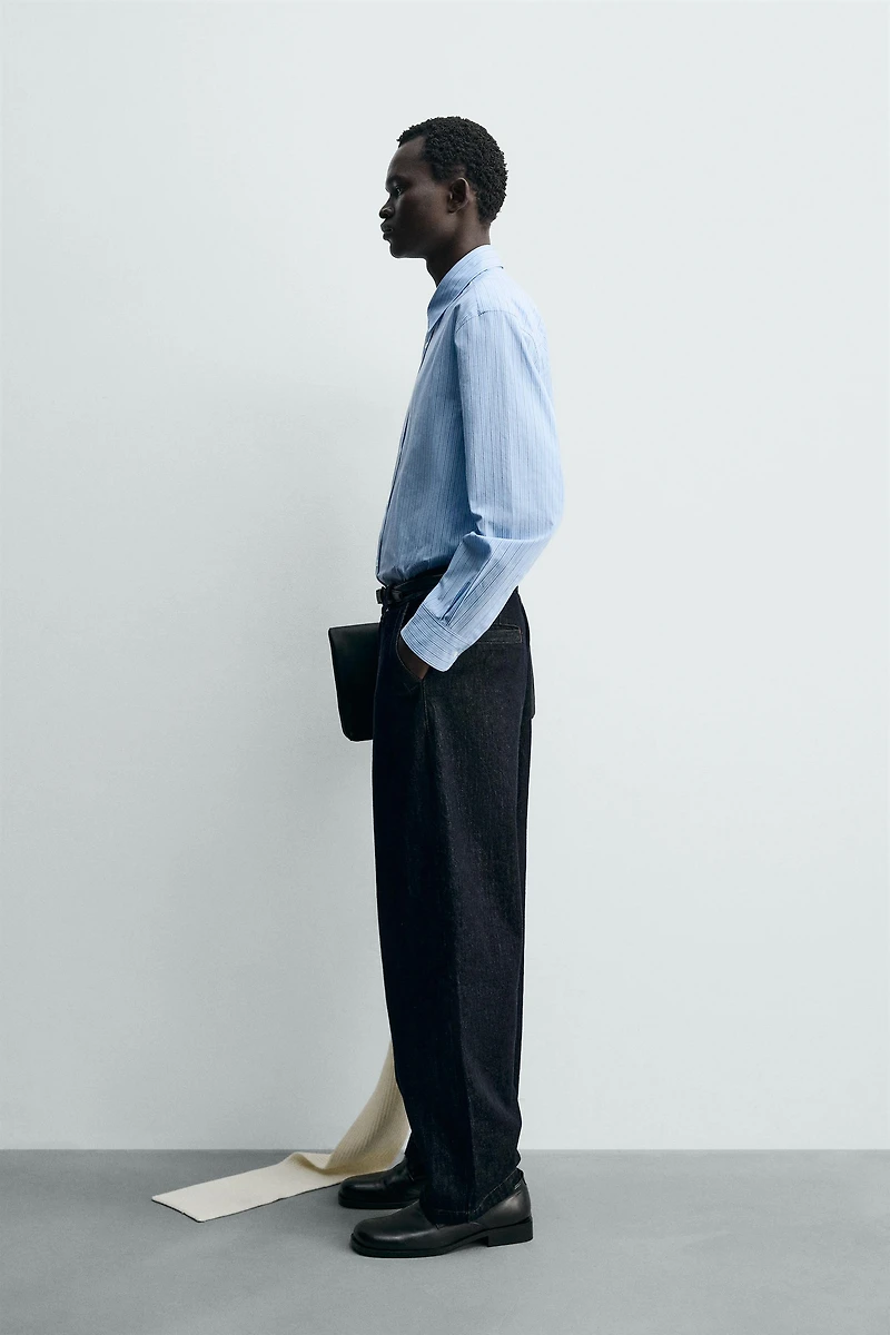 CHEMISE RELAXED FIT À RAYURES