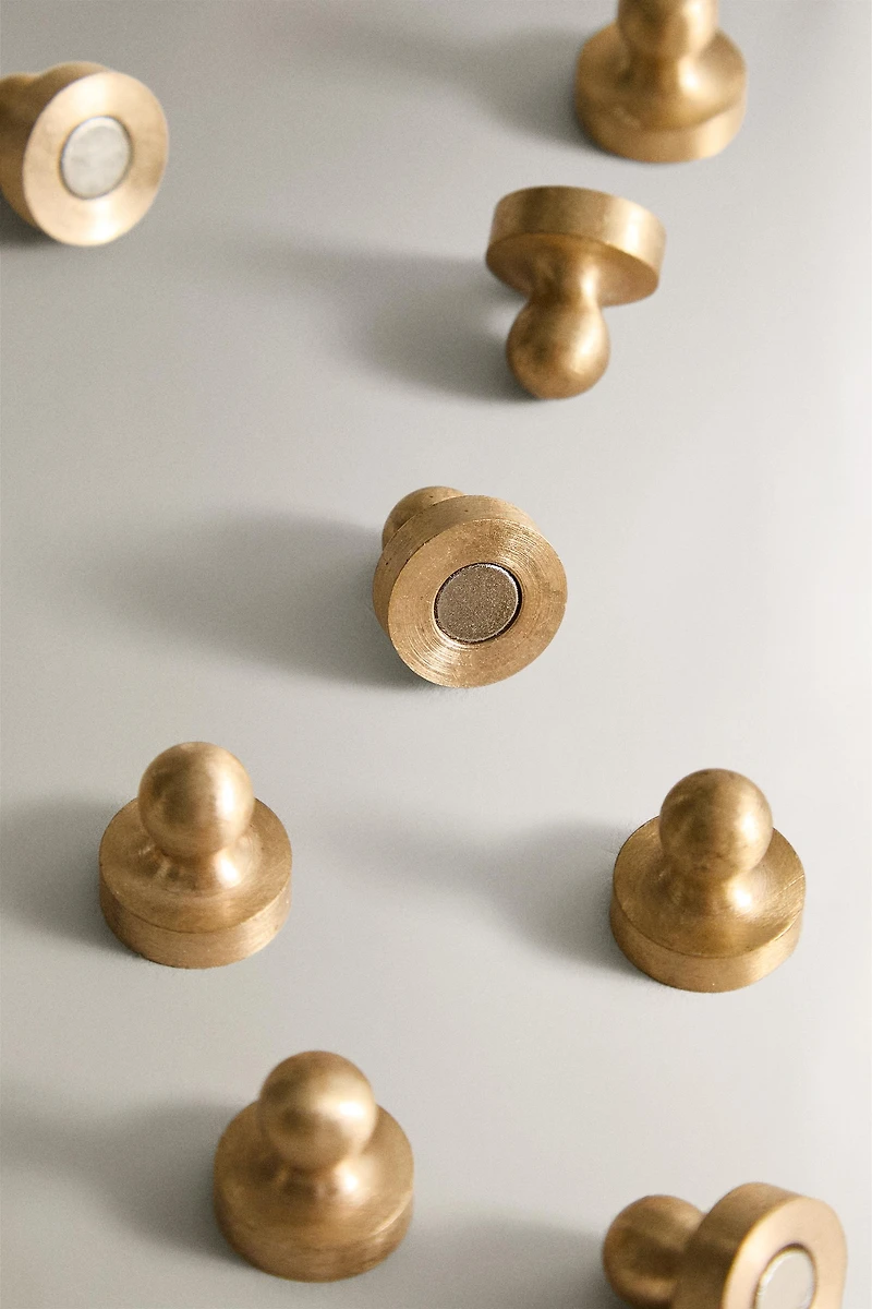 AIMANTS EN LAITON (PACK DE 12)