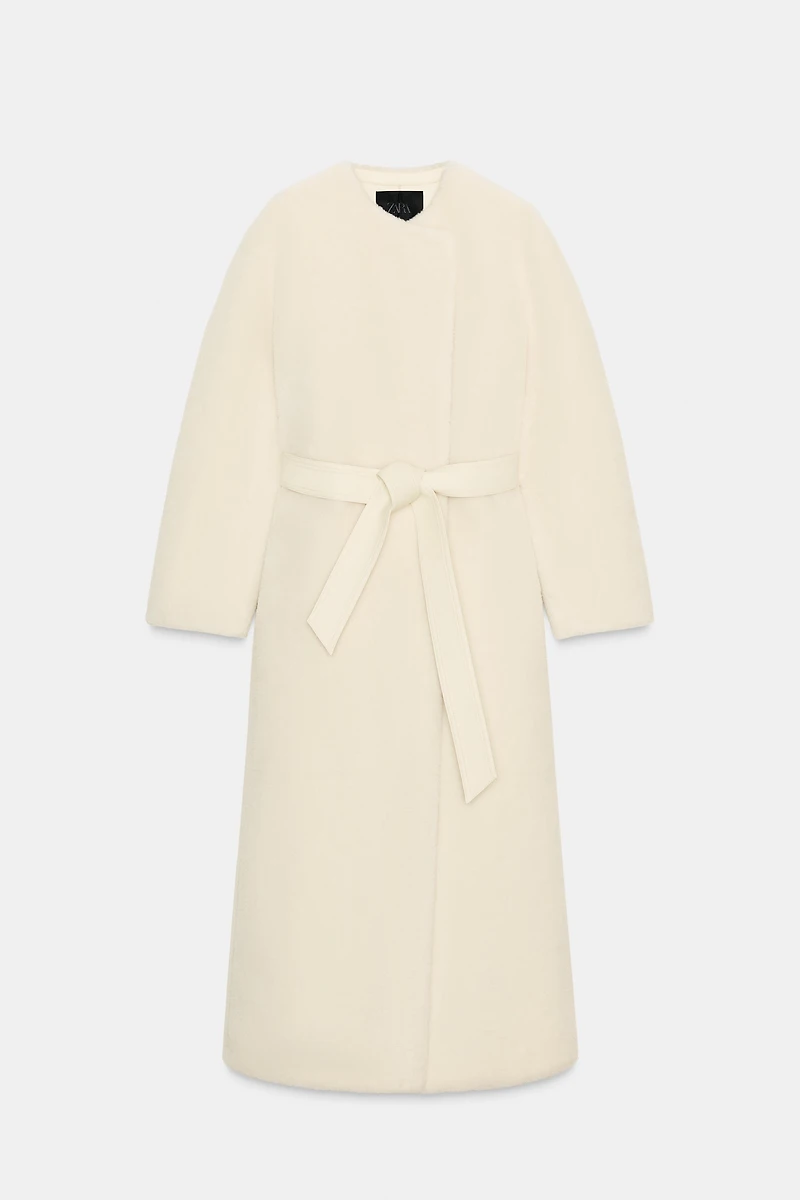 FAUX FUR COAT ZW COLLECTION LIMITED EDITION