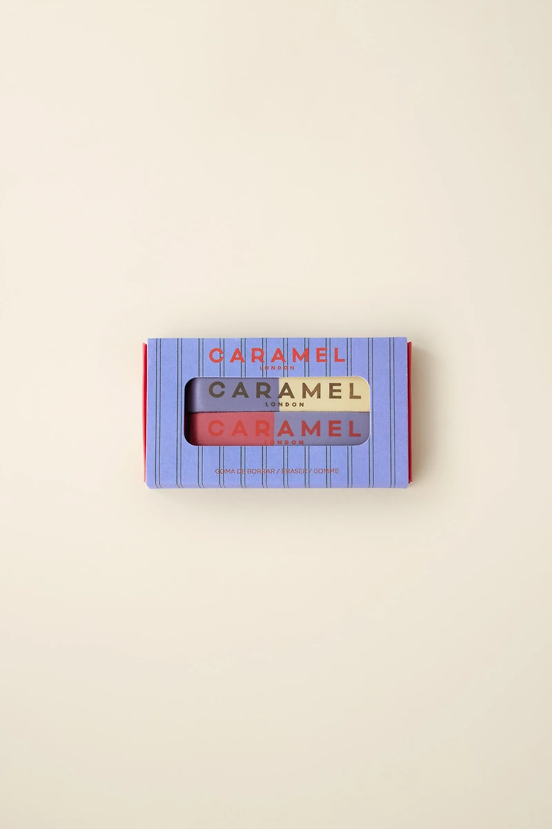 TWO-PACK OF ERASERS CREATED BY CARAMEL LONDON X ZARA