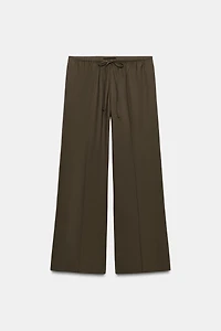 PANTALON STYLE PYJAMA FLUIDE ZW COLLECTION