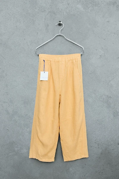 STORIESZ - 100% LINEN ELASTIC WAIST PANTS