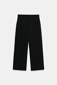ZW COLLECTION 100% WOOL WIDE-LEG PANTS