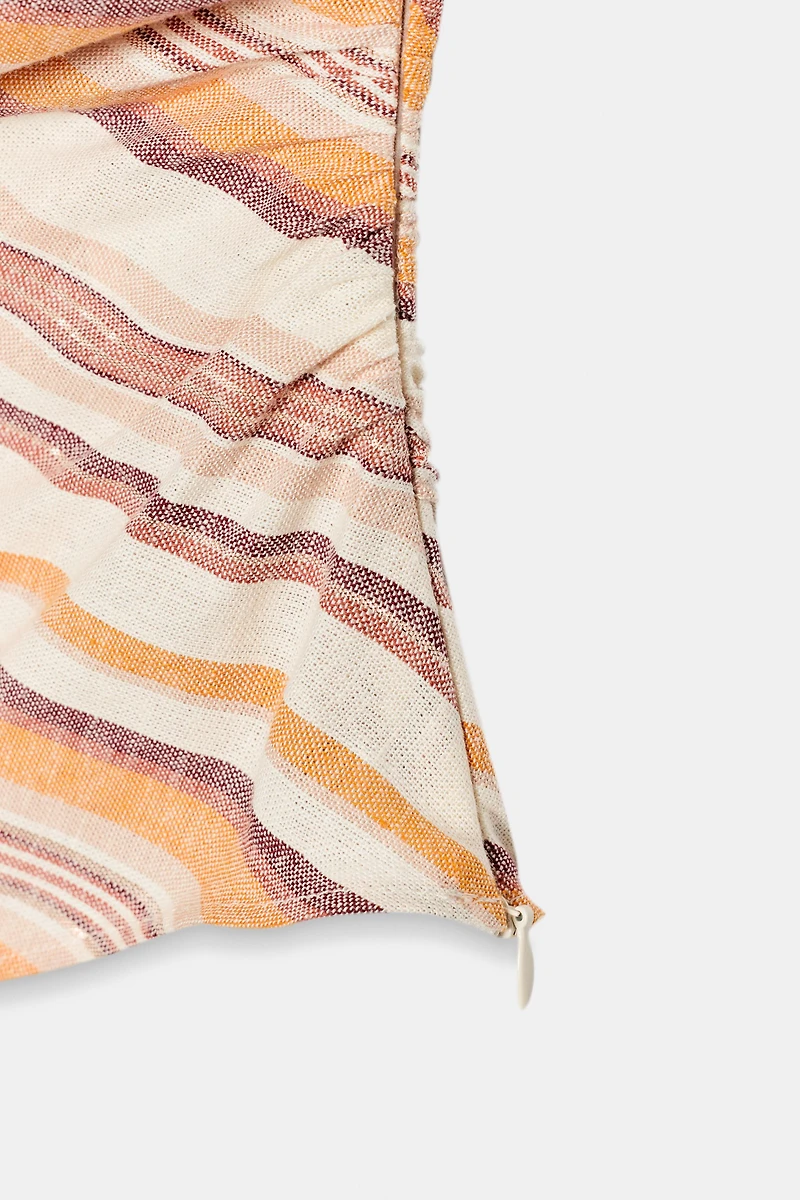 LINEN STRIPED TOP