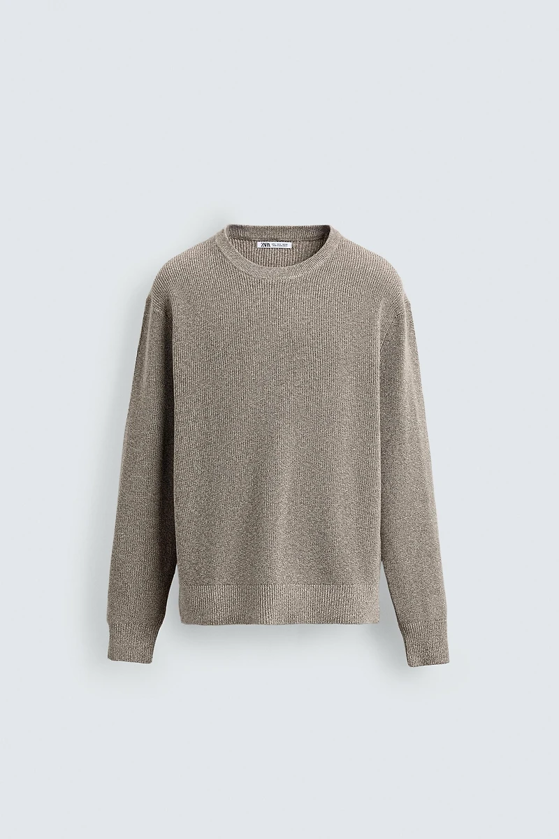 PURL KNIT SWEATER