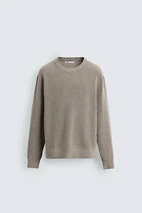 PURL KNIT SWEATER