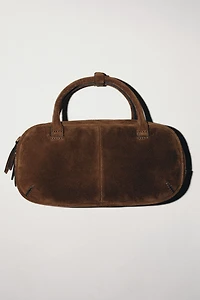 MINI SPLIT LEATHER BOWLING BAG