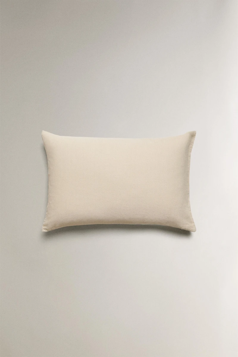 HOUSSE DE COUSSIN COTON TEXTURE