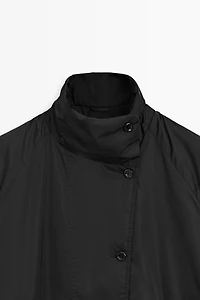 High neck puffer jacket