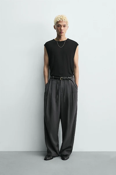 RELAXED FIT 100% BAMBOO TANK SHIRT