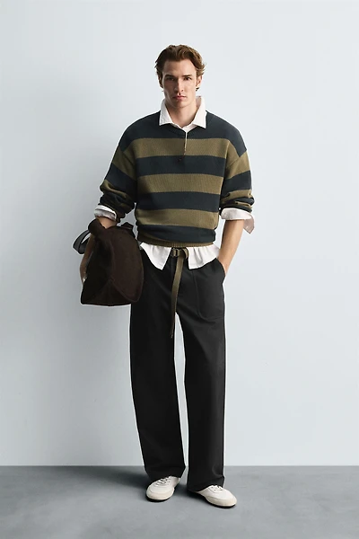 REGULAR FIT POCKET PANTS