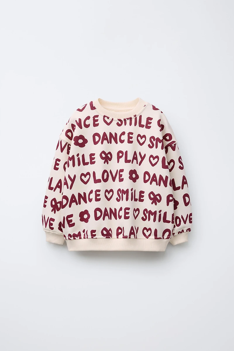 PRINTED SWEATSHIRT