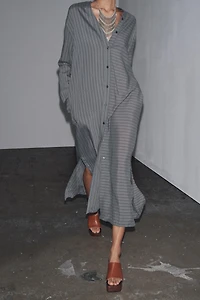 ROBE CHEMISE RAYURES ZW COLLECTION