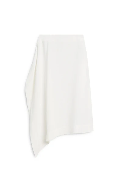 Flowing midi pareo skirt