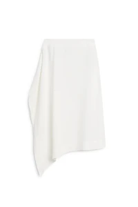 Flowing midi pareo skirt