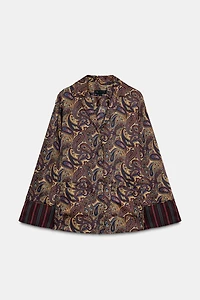 CHEMISE STYLE PYJAMA PAISLEY ZW COLLECTION
