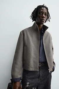 HOUNDSTOOTH OVERSHIRT