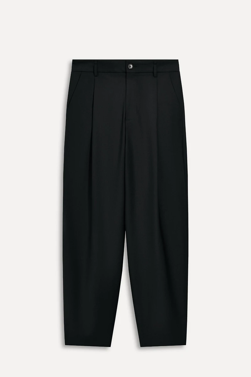 WOOL BLEND PANTS WITH DARTS 50TH ANNIVERSARY