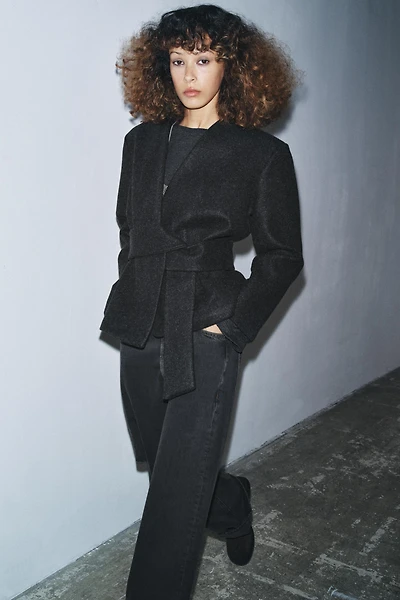SOFT BELTED JACKET