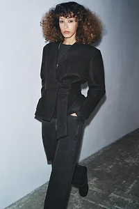 SOFT BELTED JACKET