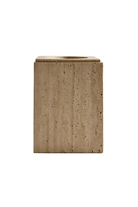 BEIGE MARBLE BATHROOM TRASH CAN