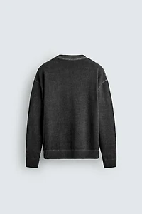 WASHED TEXTURED JUMPER