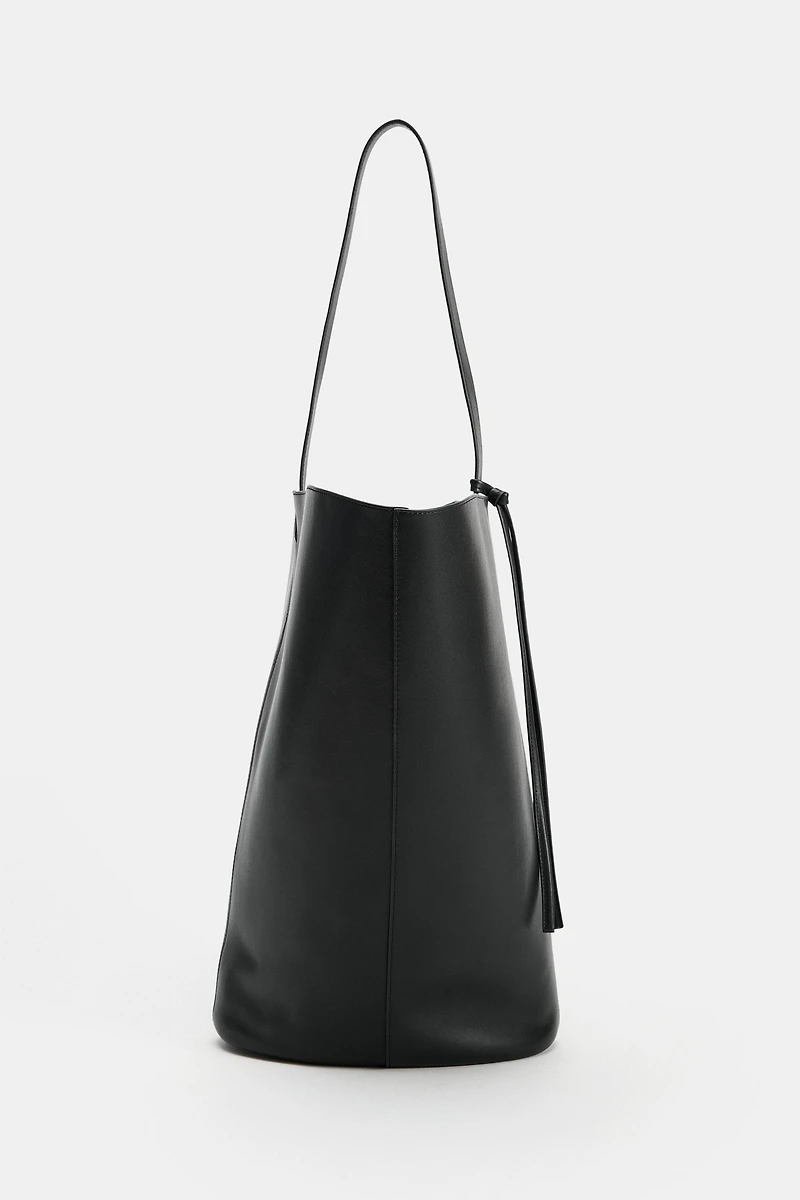 MAXI SAC À ÉPAULE EN CUIR