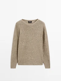 Pull en maille 100 % coton mouliné