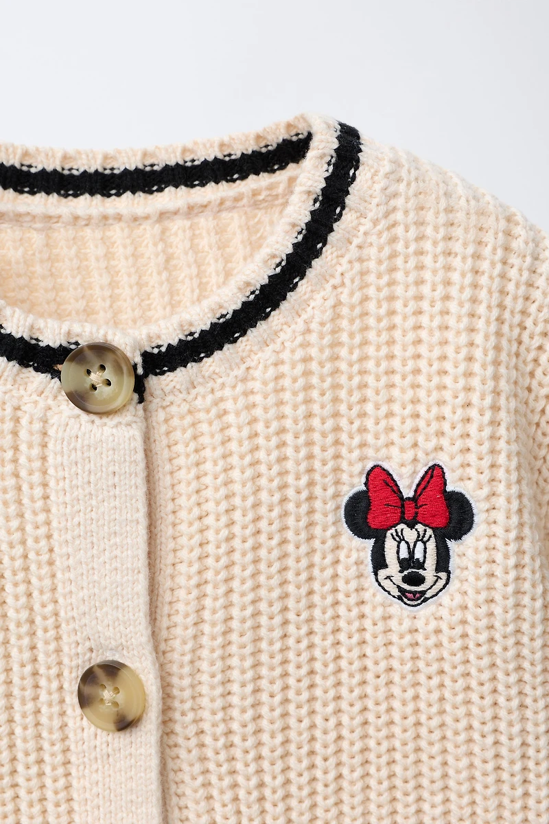 MINNIE MOUSE © DISNEY EMBROIDERED CARDIGAN