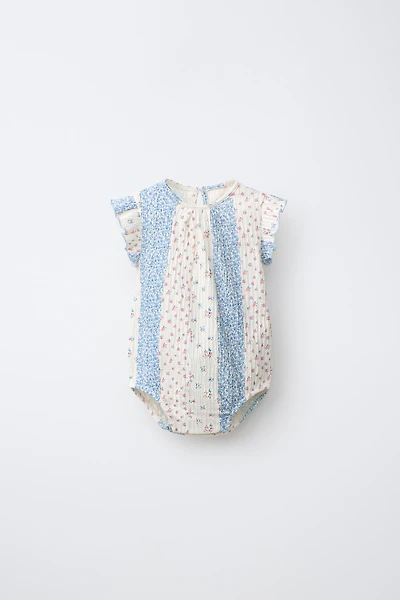 BODY PATCHWORK FLEURS