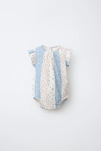 BODY PATCHWORK FLEURS
