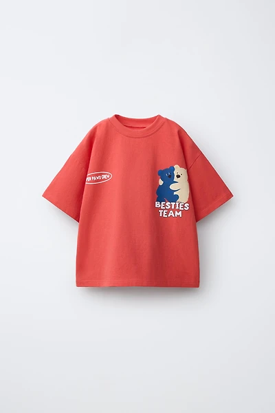 T-SHIRT IMPRIMÉ OURS