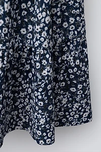 FLORAL PANEL DRESS