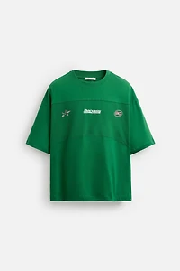 T-SHIRT BANDE RÉSILLE