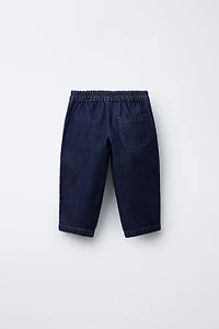 JEAN BAGGY À COUTURES