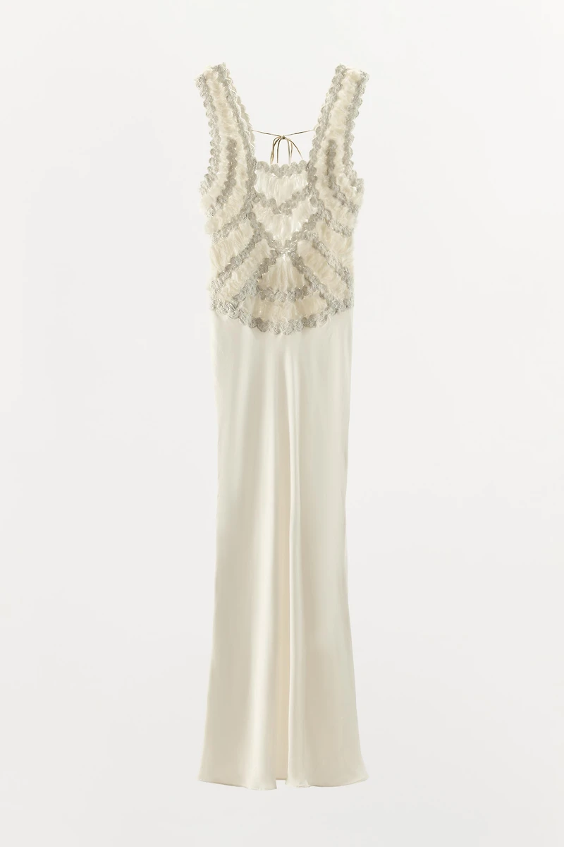 CROCHET TEXTURE DRESS