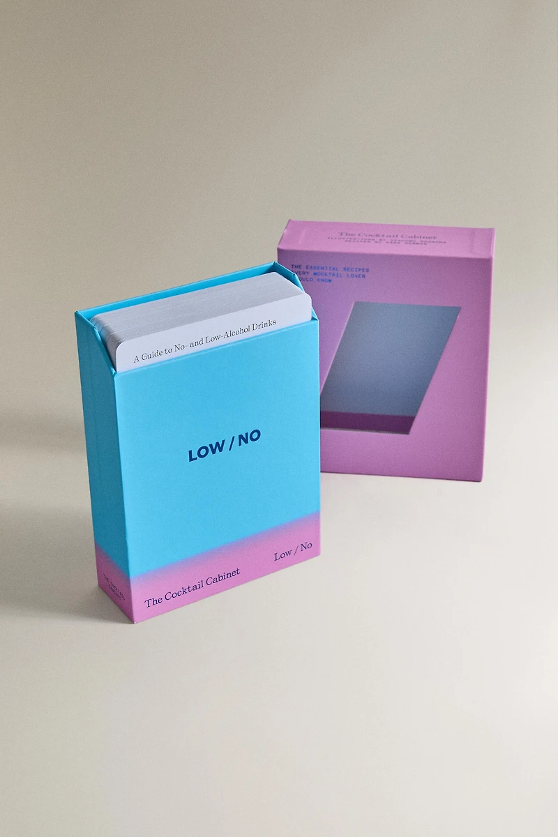 THE COCKTAIL CABINET LOW / NO BOOK (ENGLISH)