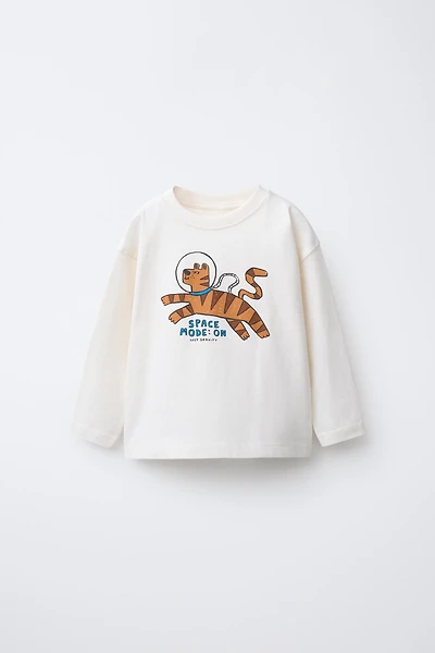 ANIMAL PRINT T-SHIRT