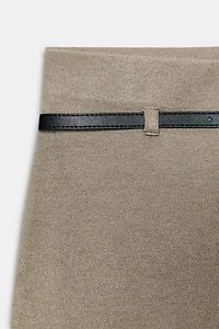 BELTED PALAZZO PANTS