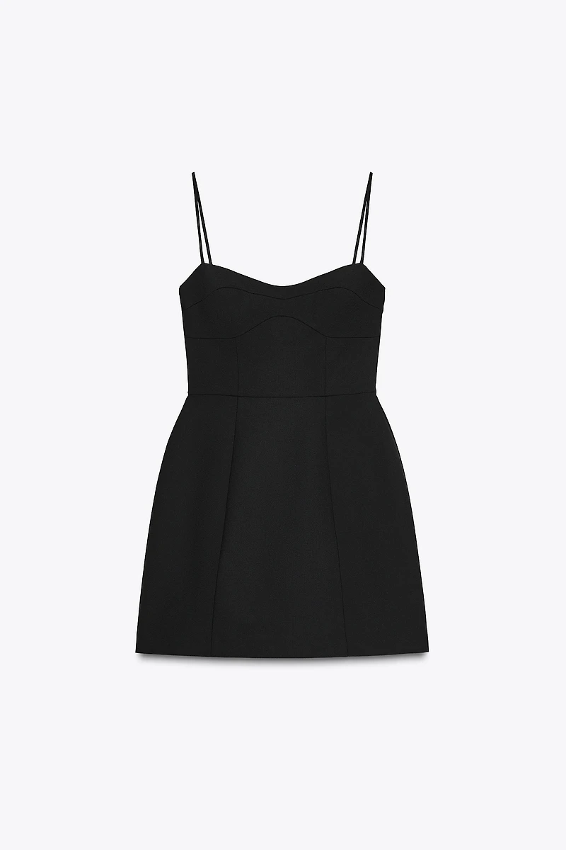 VOLUMINOUS SHORT DRESS